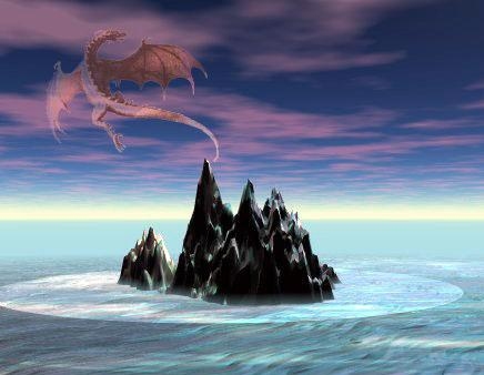 the dragon cavorted across the skies of Rainbow Beach